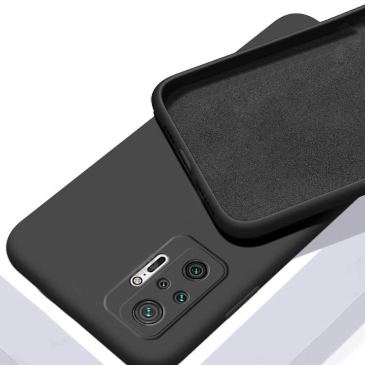 For Redmi Note 10 Pro / Redmi Note 10 Pro Max Luxury Silicon Protect Back Cover Soft Silicone Protective Back Cover - Redmi Note 11 Back Cover