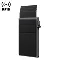 Rfid Credit Card Holder Men Thin Slim Mini Minimalist Wallets Luxury Metal Bank ID Cardholer Case Wallet for Men Carteras Choice. 