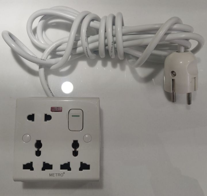 Handmade%203%20port%20/%208%20Pin%20Multi%20plug%20(Heavy%20Duty%20+%20Long%20lasting)%20Universal%20Socket%20100%25%20Copper%20Cable%20-%20Image%202