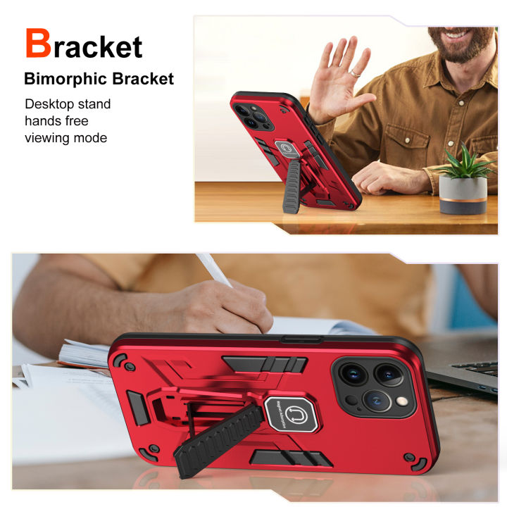 For%20Apple%20iPhone%2013%20Pro%20Max%20Case%20Hard%20With%20Stand%20Magnetic%20Shockproof%20Protective%20Back%20Cover%20Case%20-%20Image%205