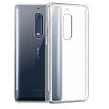 Nokia 5  Exclusive Soft Silicone Transparent TPU Back Cover (Back Case Cover For Smartphone). 