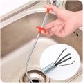 Pipe Dredging Tools Drain Snake/Cleaner Sticks Clog Remover Cleaning Tools Household for Kitchen Sink 24 inch. 