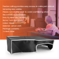 Horizontal Simple Style Cover for Game Console Dust Proof Cover Protector for Games Gaming Accessories,Gray.