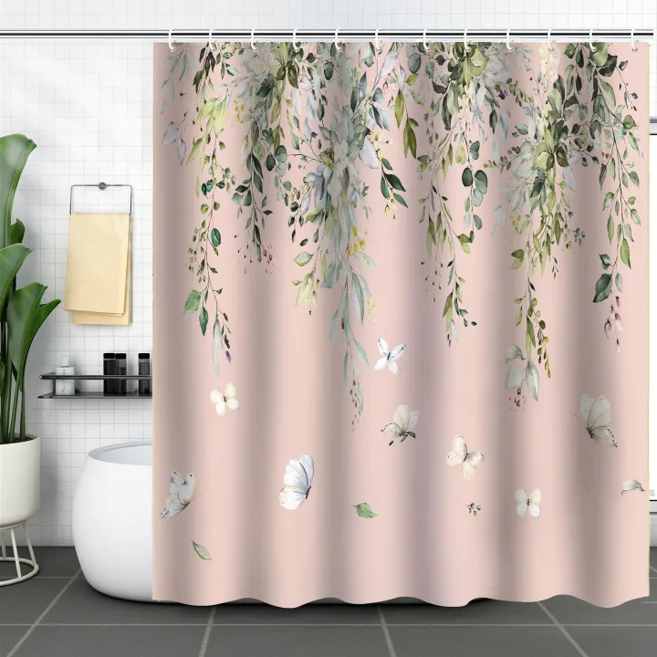 Digital%20shower%20curtain%20cross-border%20plant%20flower%20waterproof%20polyester%20bathroom%20four-piece%20set%20of%20dry%20and%20wet%20separation%20moisture-proof%20and%20mildew-proof%20isolation%20curtain%20-%20Image%208