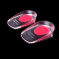 Soft Silicone Gel Insoles for Heel Spurs Pain Foot Cushion Foot Massager Care Half Heel Insole Pad Height Increase Accessories. 
