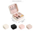 Jewelry Organizer box Display Leather Small Jewelry Box Travel Jewelry Case Boxes Portable Jewelry Box Storage Organizer Earring Holder Gifts Case for Ring Pendant Earring Necklace Bracelet. 