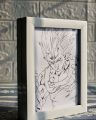 Anime Light Box | Anime inspired light frame | Anime inspired LED light frame | Anime gifts| Goku | Vegeta | Naruto| Anime| Frames| Lightbox.