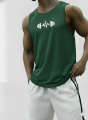 STAR Premium China mesh tank top // Sleeve less workout T-shirt For men.