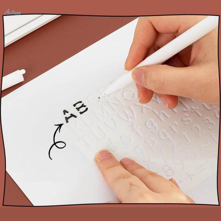 Craft%20Stencils%20Reusable%20Graffiti%20Template%20for%20Scrapbook%20Craft%20Projects%20Stamp%20-%20Image%202