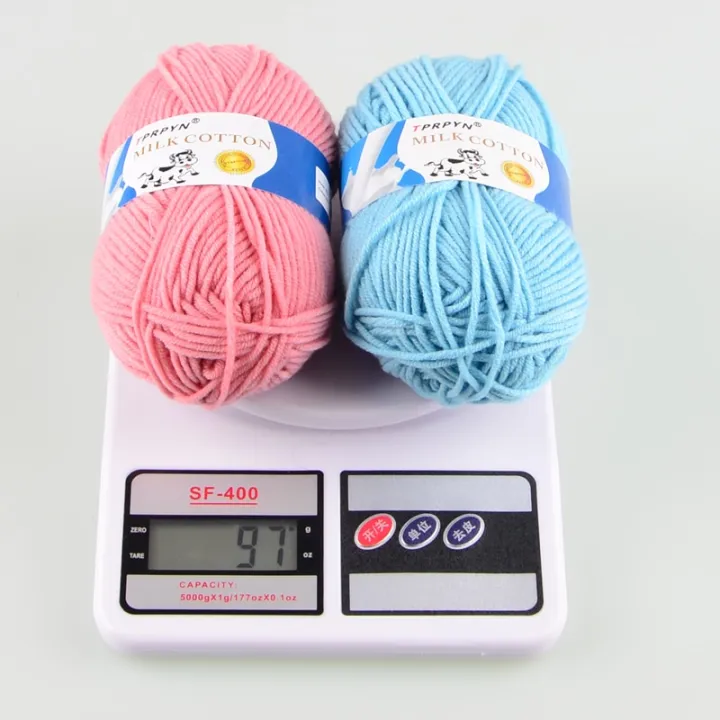 TPRPYN%201Pc=50g%2095M%20Crochet%20Yarn%20For%20Knitting%20Milk%20Cotton%20Knit%20Yarn%20Soft%20Warm%20Knitted%20Line%20Threads%20Handmade%20Needlework%20Carpet%20-%20Image%205