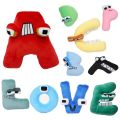 Alphabet Lore Plush Toy Anime Doll 26 English Letters Stuffed Toys Children Montessori Numbers 0-9 Doll Toy Plush Gifts. 