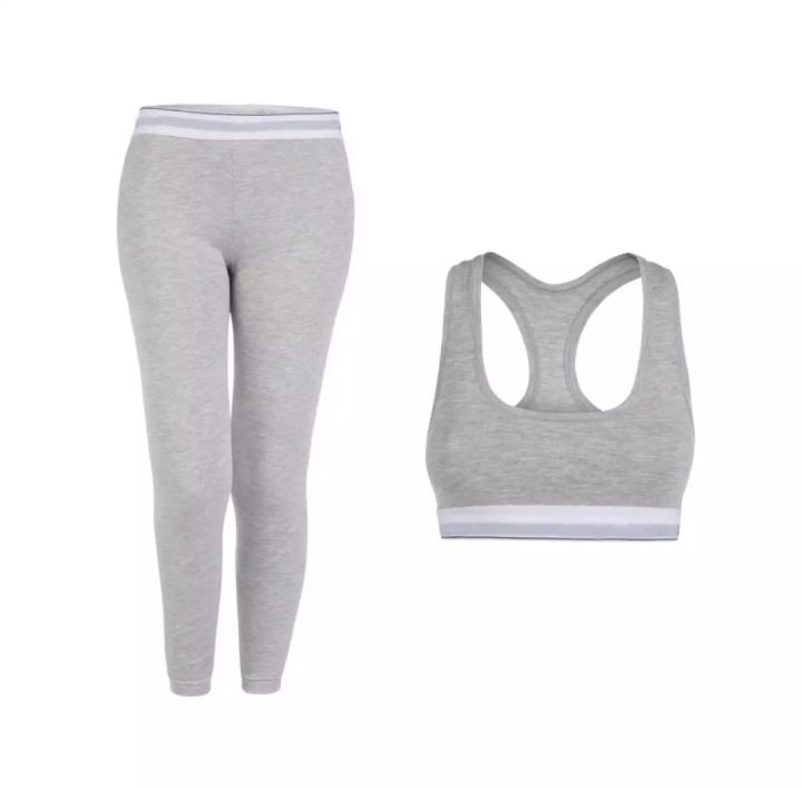 Cotton Bra and Leggings set for yoga and regular use