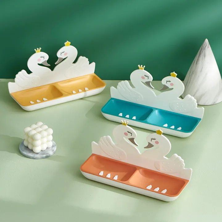 Soap%20Dish%20Wall-Mounted%20Punch-Free%20Toilet%20Bathroom%20Light%20Luxury%20Soap%20Draining%20Rack%20New%20Household%20Double-Layer%20Soap%20Holder%20-%20Image%202