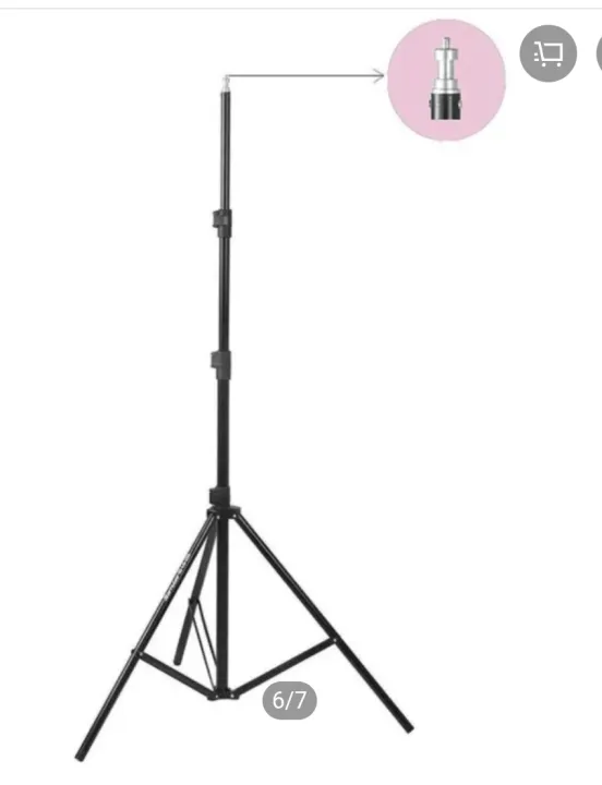 6%20Feet%20Tripod%20Stand%20with%20Free%20Mobile%20Holder%20-%20Achieve%20Perfect%20Shots%20and%20Effortless%20Recording%20on%20Any%20Terrain%20-%20Image%206