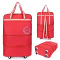 Air Checked Bag Luggage Travel Universal Wheel Foldable Luggage Moving Storage Bag Oxford Waterproof Travel Packing Cubes. 