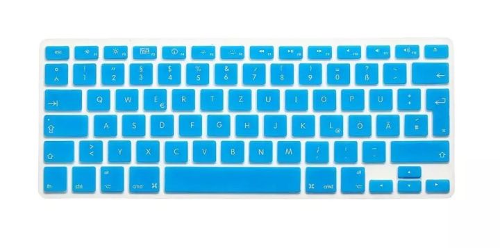 【YIYANGMAOYI111】European German Letters Keyboard Protector for Macbook Air Pro Retina 15" Laptop Skin Covers for Mac book 13 15