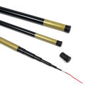 Yellow Colour Fiberglass Stream Rod Super Hard Light Strong Hand Fishing Rod Orange Yellow Colour. 