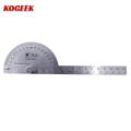 KOGEEK Stainless Steel 180 Degree Protractor Angle Finder Rotary Woodworking Measuring Ruler Craftsman Tool. 