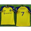 Al-Nassr Football Club New 22-23 Jersey / Kit - CR7.