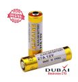 27a 12V alkaline battery. Remote Control, Calculator, Car Protection Alarm, Keyless Car Remote, Glucometer, Computer Equipment, Toys, Camera, Lighter - 12 volt battery. 