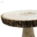 Wooden Cake Stand with Legs Cake Holder for Baking Baby Shower.