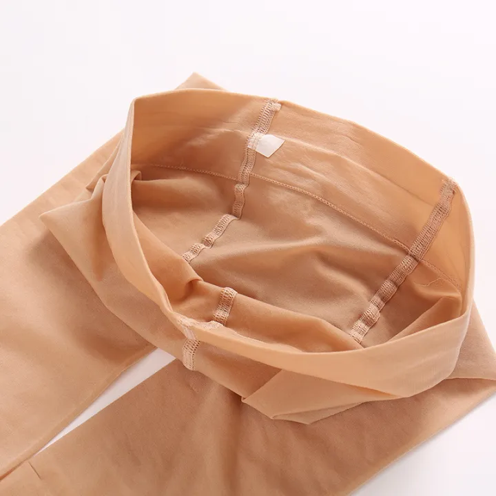 Zhenliang%206086%20Tencel%20anti-wear%20steel%20wire%20king%20slimming%20pants%2015D%20micro%20pressure%20high%20elastic%20non-hook%20silk%20pantyhose%20spring%20and%20summer%20base%20-%20Image%202