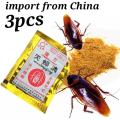 Cockroach Killing Bait Powder Repellent Insecticide Cockroaches Killer 3 pcs set.