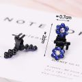 6/12pcs Crystal Rhinestone Flower Hair Claws Clamps Hairgrip Accessories Hairpins Hair Clips Jewelry for Women Bridal Kids Girl. 