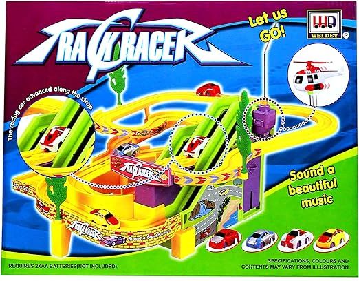 TOYMANIA%20Amazing%20Track%20Racer%20CAR%20Racing%20Toy%20Game%20Set%20for%20Kids.%20%7C%20with%204%20Racing%20Cars%20and%20Helicopter.%20%7C%20Colorful%20Flashing%20Light%20Effects%20&%20Music.%20%7C%20Action%20Toy%20Game%20Set%20-%20Image%204