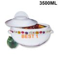 KIAM Galaxy Stainless Steel Food Hot pot - 3500 ML.