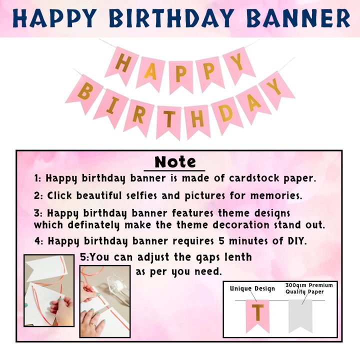 Happy%20Birthday%20Decorations%20Pink%20Combo%20Set%20-%20Metallic%20Balloons,%20Birthday%20Banner,%20Foil%20Curtain,%20and%20Glue%20Dot%20Roll%20-%2034%20Pieces%20of%20Party%20Perfection%20-%20Image%203