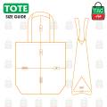 TandG Canvas Zipper Tote Bag with Cute Cats Design for Women Trendy Off-White.