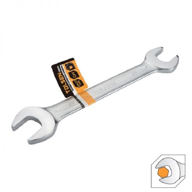 Tolsen%20(21%20X%2023Mm)%20Double%20Open%20End%20Spanner%20Wrench%20Cr-V%2015059%20-%20Image%203