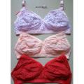 3 Pes Cotton bra for women Chinese bra for women body fitting comfortable and stylist bra for women and girls. 