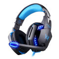 KOTION EACH Gaming Headset Casque Deep Bass Stereo Game Headphone with Microphone LED Light for PS4 Laptop PC Gamer.