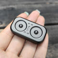 Owl Push Slider Fidget Slider Toy Adult Metal Fidget Toy Finger Push Spin Coins Decompression Toys EDC Gear Haptic Slider Gift. 