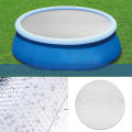 Circular PVC solar pool insulation, sun protection, and waterproof cover plate. 