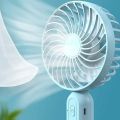 Mini USB Rechargeable Hand Cooling Fan with USB Charging High Speed Capability and Fast Charging Lithium Battery Fan. 