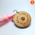 Customized Name and Photo Footprint Design Cat Collar Adjustable Cat Collar For all Kinds Of Cats. 