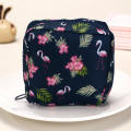 1 Pcs Multi Functional Travel Storage Bag Portable Sanitary Napkin Bag and Toiletry Cosmetic Organizer with Waterproof Layer. 