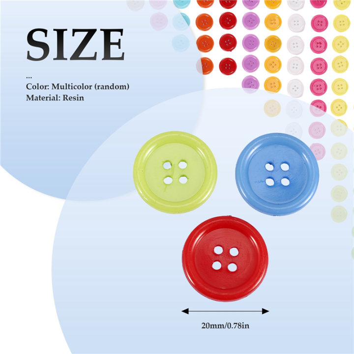 DIY%20random%20color%20Set%20of%20100%20sewing%20buttons%20Craft%20for%20kids%20DIY%20toys,%20Plastic,%20Random%20Color,%2020mm%20-%20Image%206