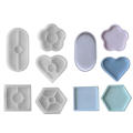 Concrete Casting Tray Mold Heat-resistant Silicone Epoxy Resin Epoxy Resin Mold Cement Concrete Mold for Jewelry Making Home Decor Craft Enthusiasts Pottery DIY Gift Crafting.