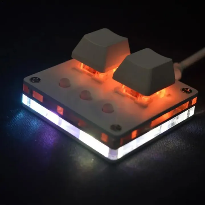 OSU%20Mini%20Keyboard%202%20key%20Gaming%20Keyboard%20Programming%20Macro%20Keypad%20Mechanical%20Keyboard%20blue/Red%20Switch%20-%20Image%202