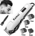 Kemei Km-809A AC/DC system Digital Electric Rechargeable Professional Hair Clipper Trimmer. 