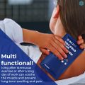 Reusable Hot and Cold Gel Pack- Ice Pack for Knee, Solder, Back Injuries- Micro woven Heating Pad. 