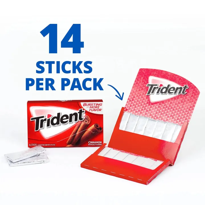 Trident%20Cinnamon%20Flavor%20Chewing%20Gum%20Full%20Box%2012%20Pack%20-%20-%2014%20stick%20-%20Image%203
