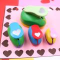 Heart Hole Punch DIY Embossing Device Children's Embossing Machine Manual Paper Yao Store. 