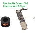 0.10mm Copper PCB Soldering Wire 0.10mm Circuit Board Trace Repair Cables Very Small Thin Copper Wire PCB Link Jumper Soldering Wire PCB Maintenance. 