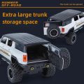 1:24 for Hummer EV SUV Off-Road Alloy Car Die Cast Toy Car Model Sound and Light Children's Toy Collectibles Birthday Gift. 