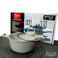 Kiam Non-Stick Coating 7- Piece Cookware Set | Cook Like a Pro.